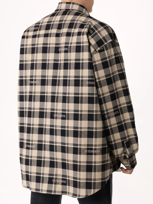 Рубашка Regular Fit хлопковая VETEMENTS