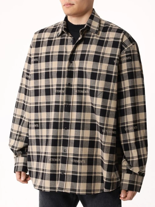 Рубашка Regular Fit хлопковая VETEMENTS