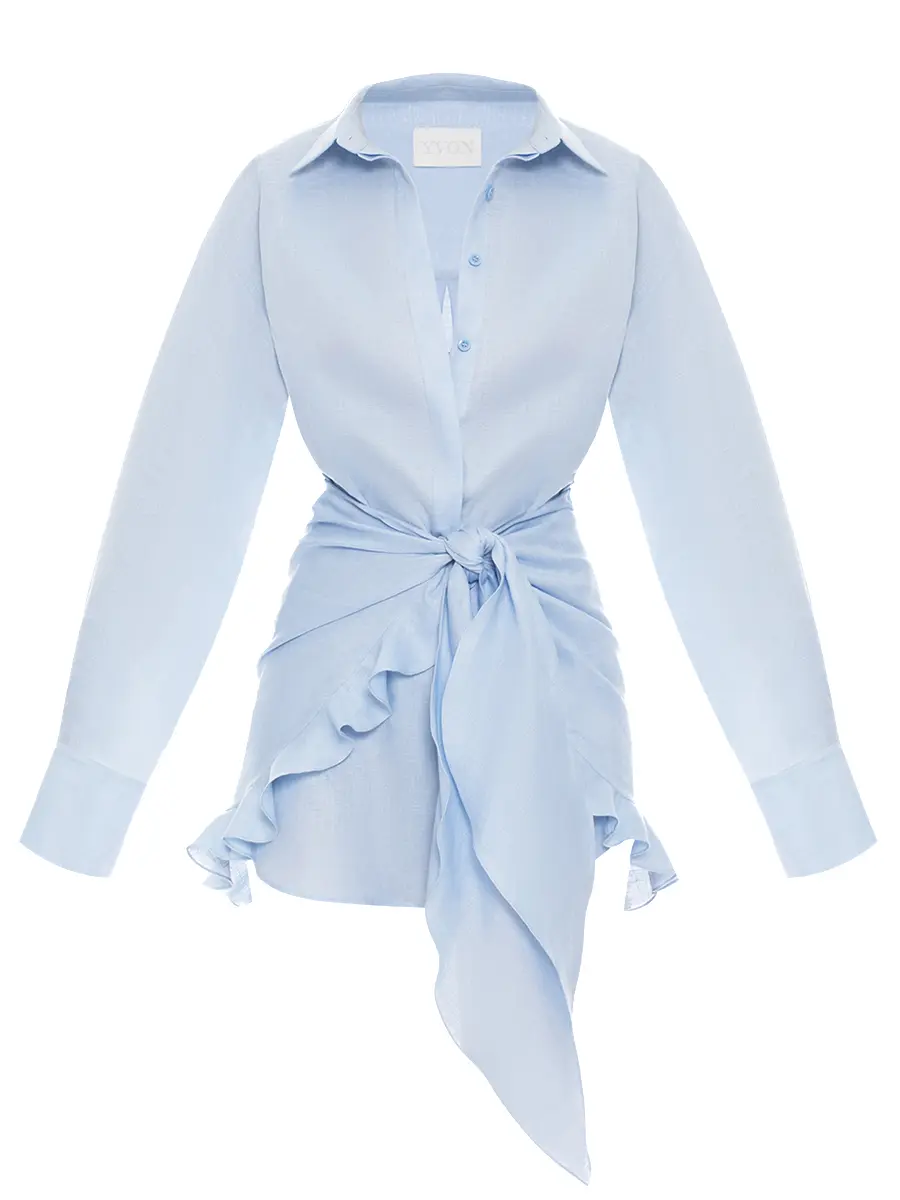 Платье-рубашка льняное Arum