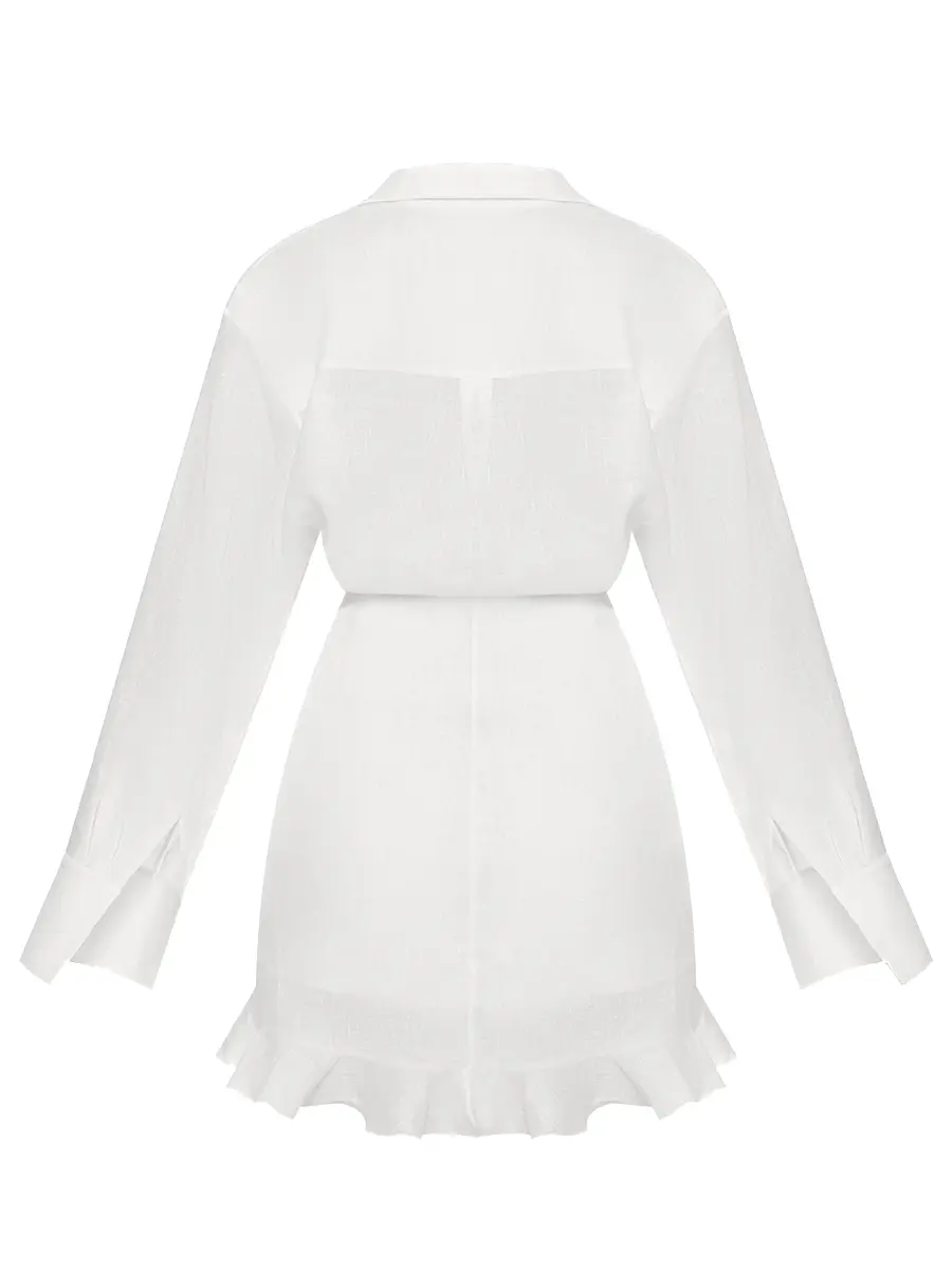 Платье-рубашка льняное Arum