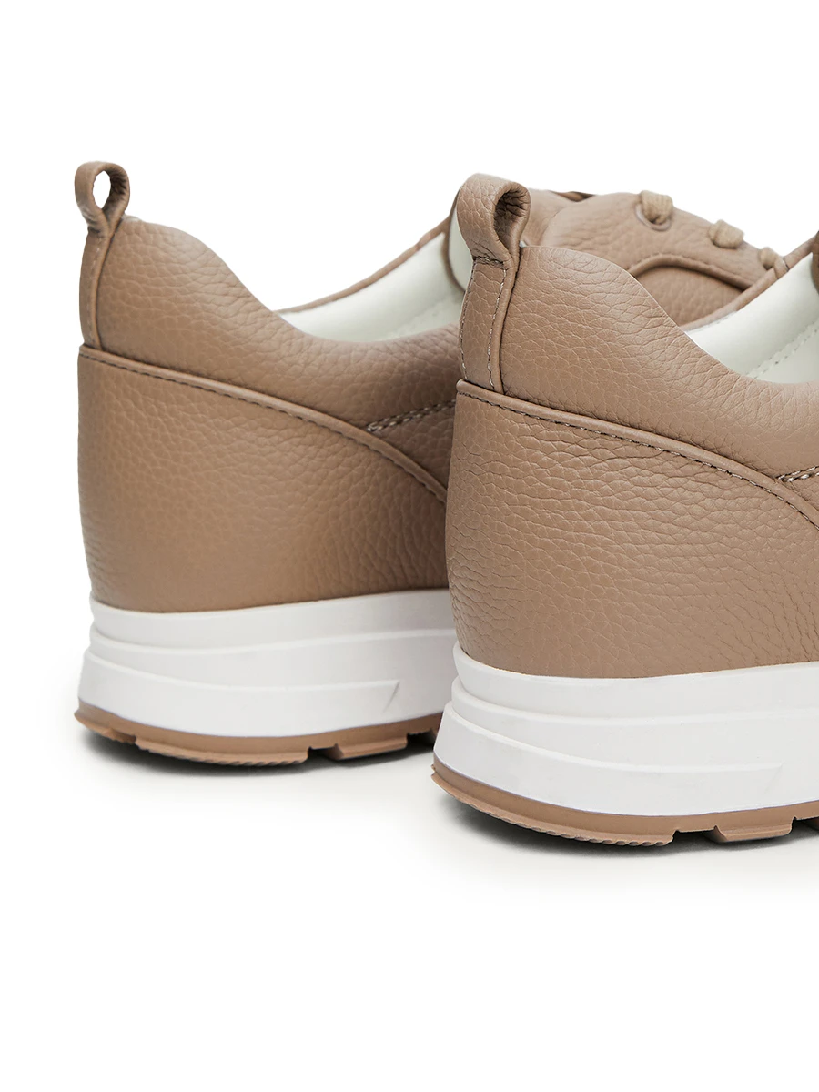 Кроссовки кожаные