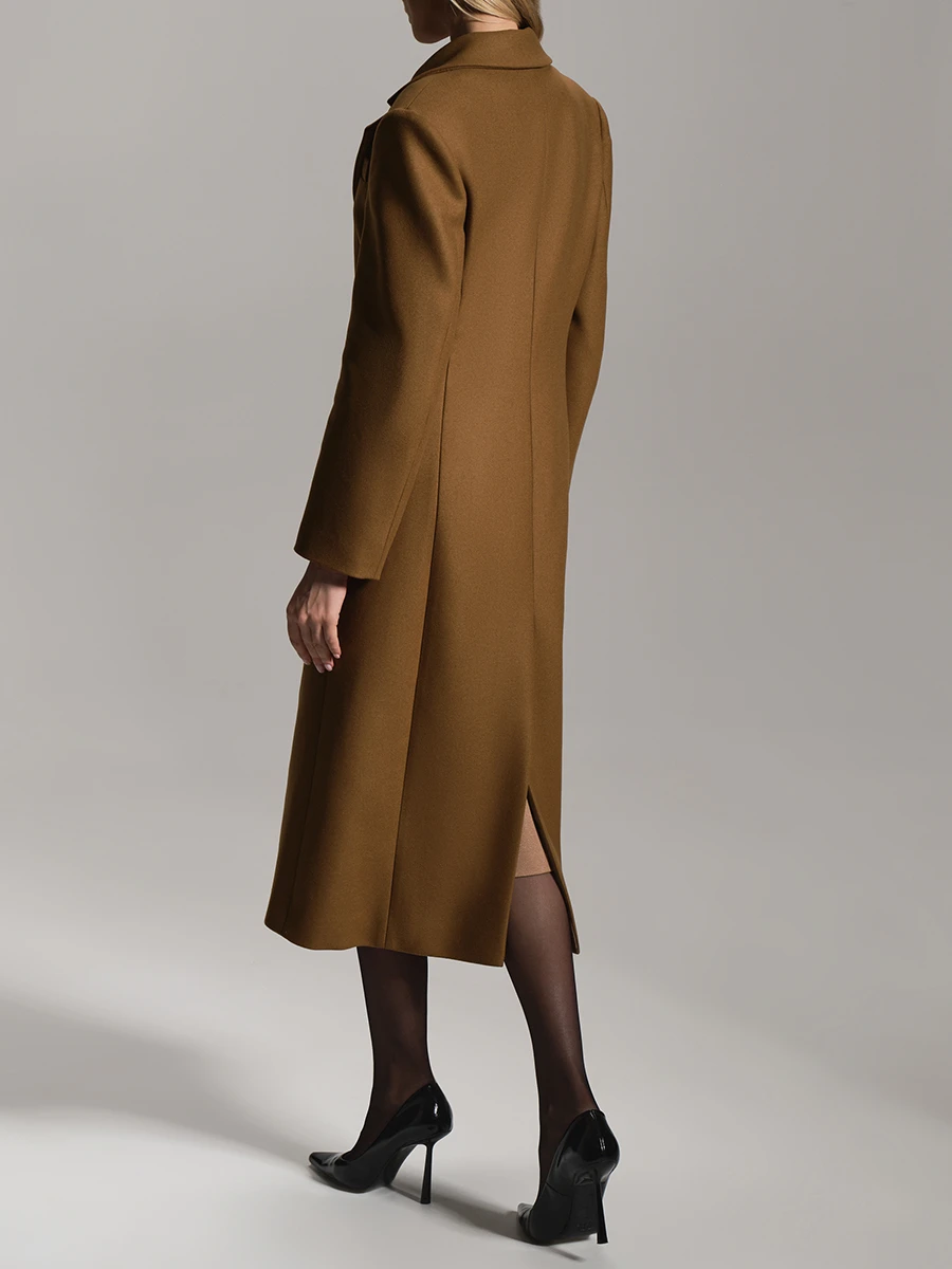 Пальто шерстяное