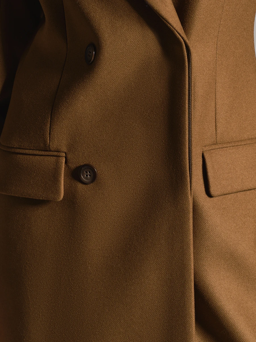 Пальто шерстяное