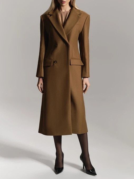 Пальто шерстяное AMMONIT