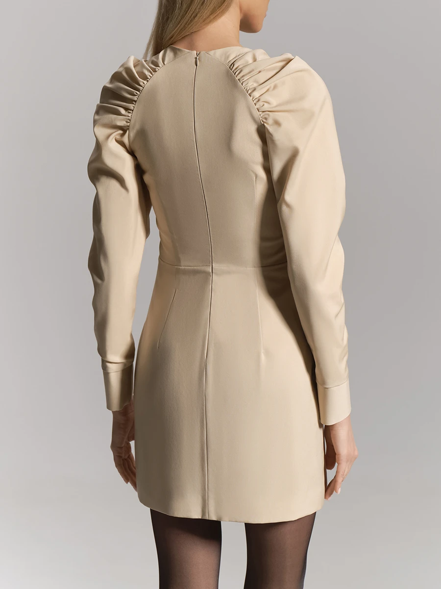 Платье шерстяное