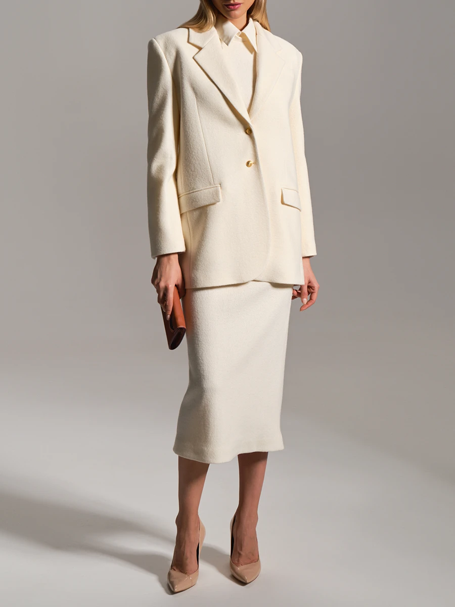 Платье шерстяное