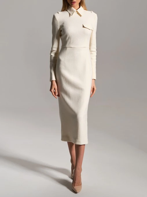 Платье шерстяное AMMONIT