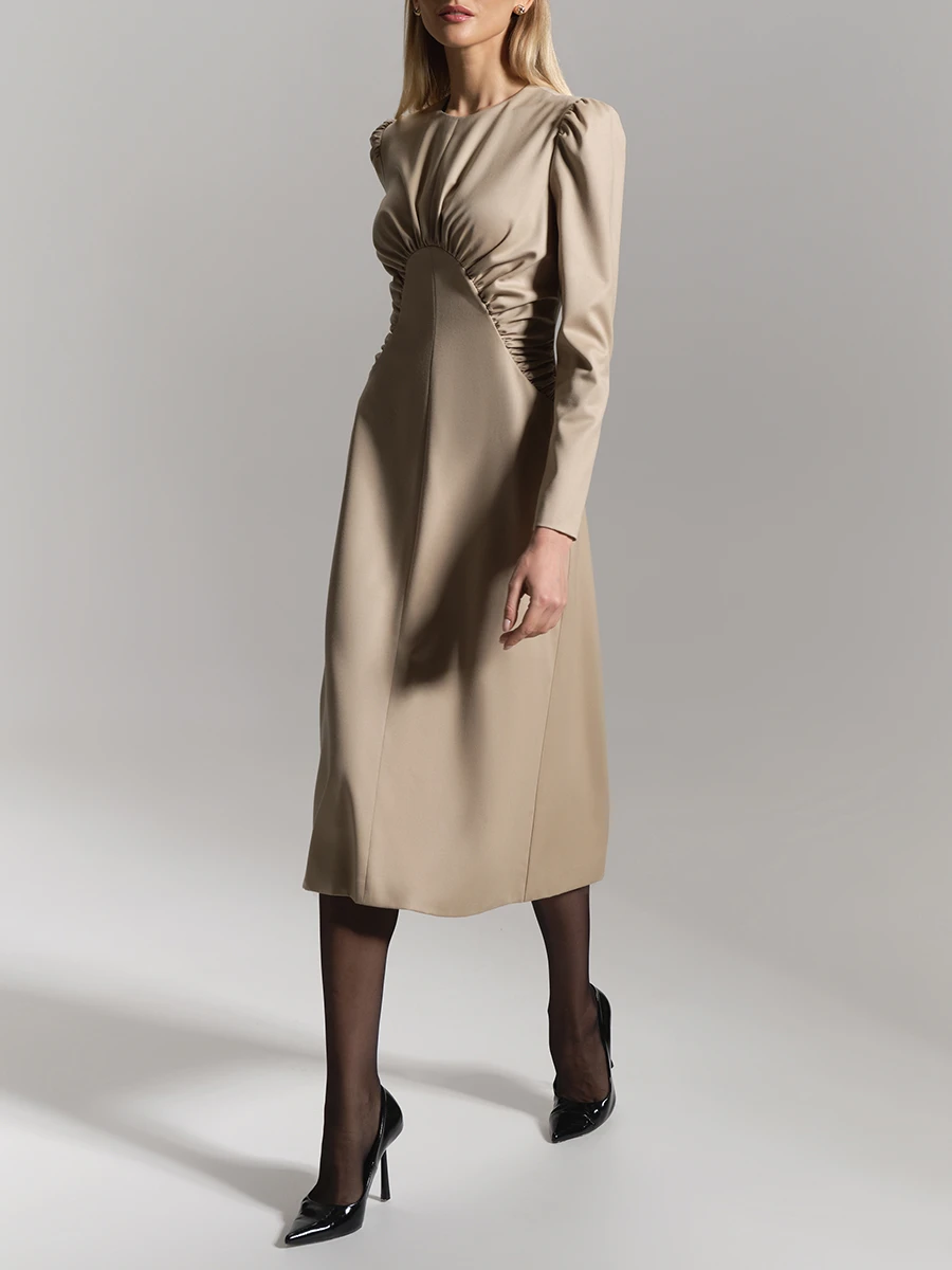 Платье шерстяное