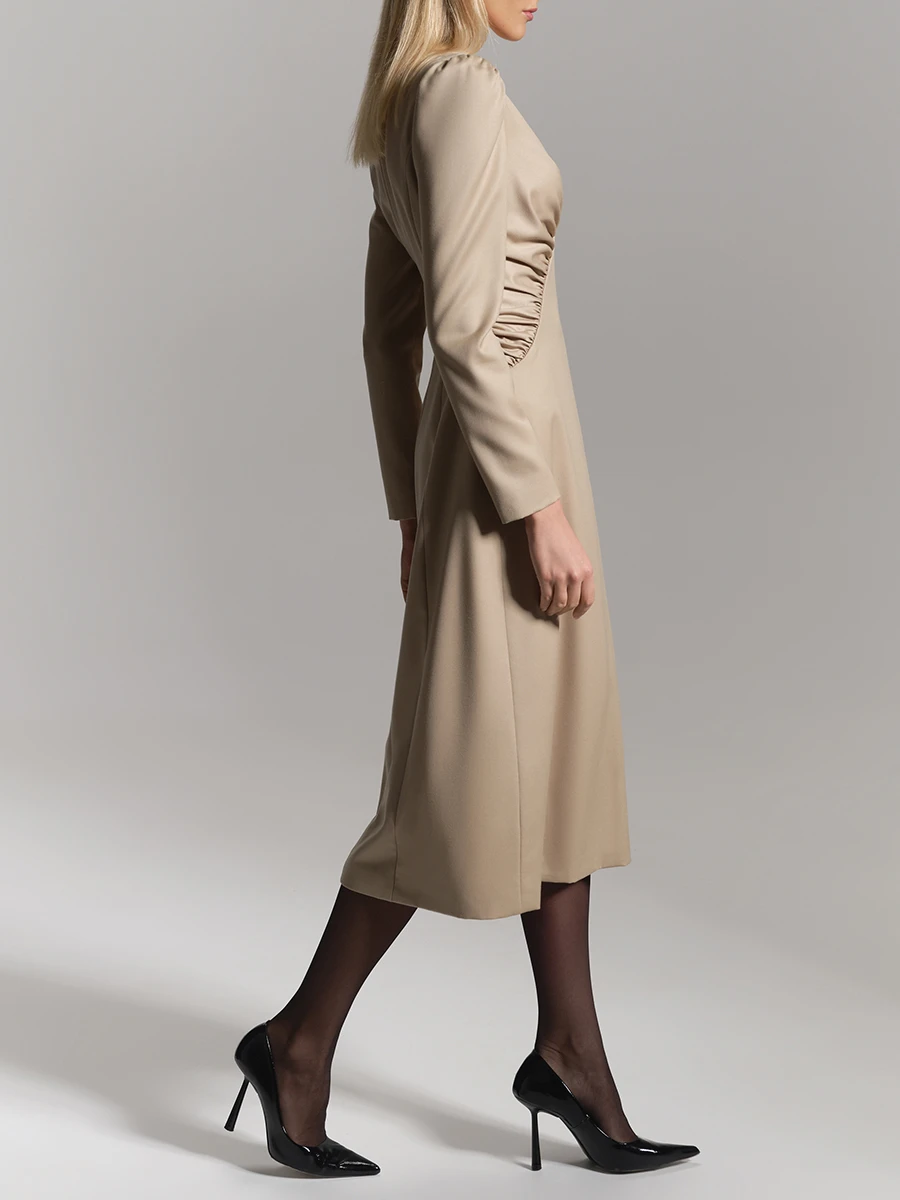 Платье шерстяное