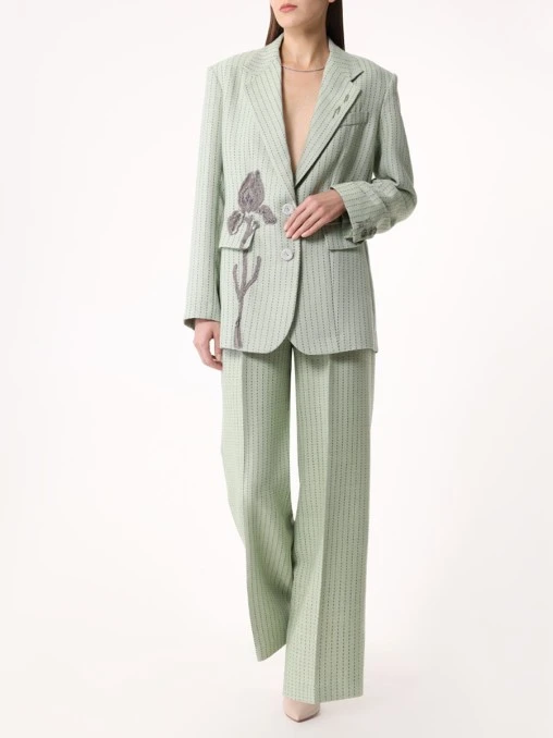 Брюки шерстяные Olives CELLESTERRA