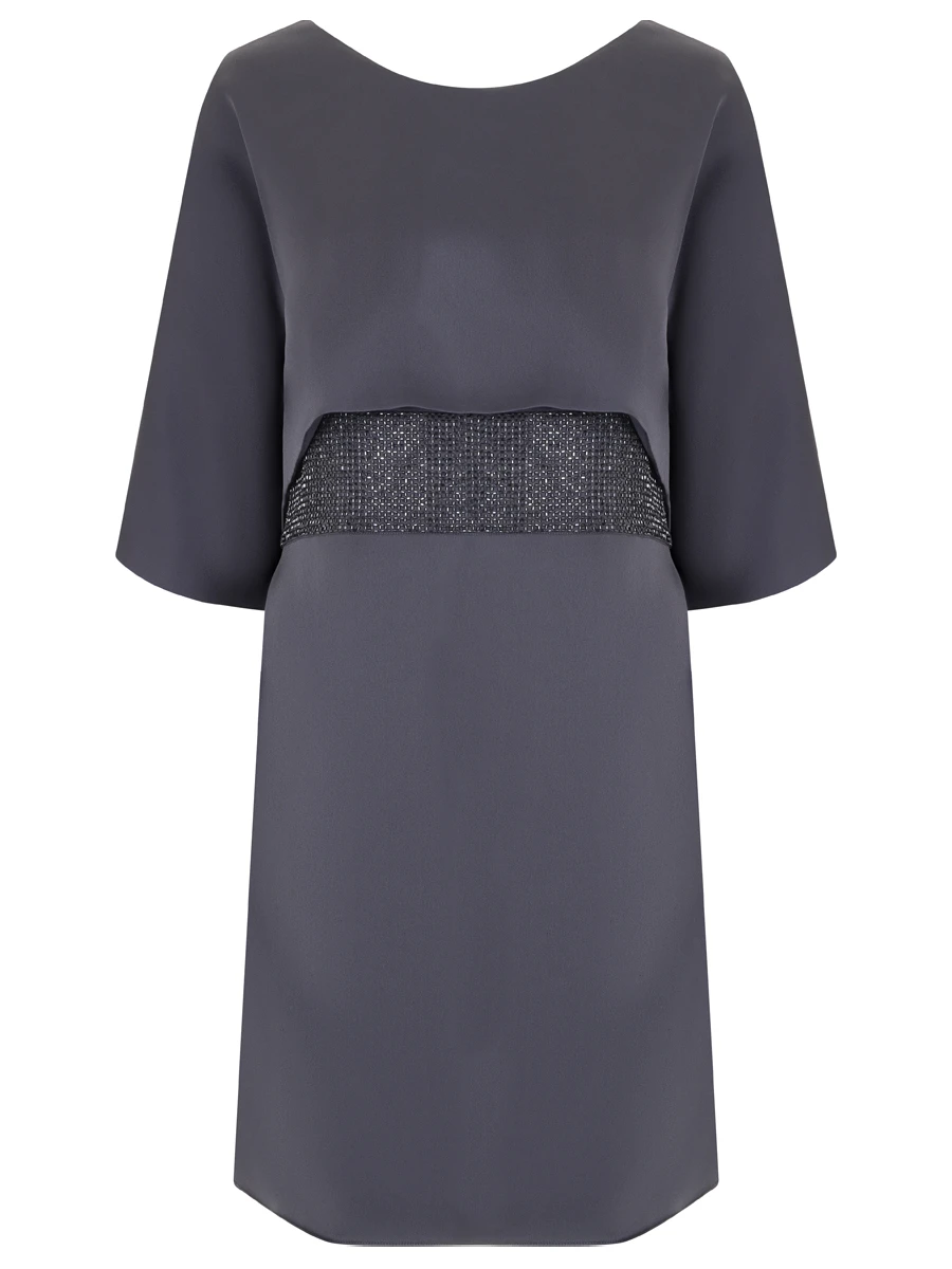 Платье однотонное