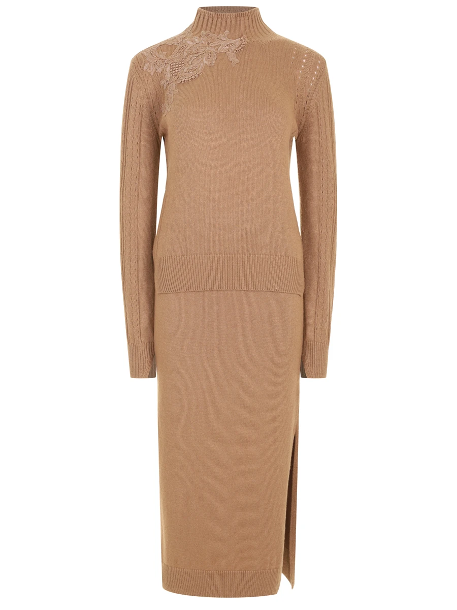 Костюм однотонный