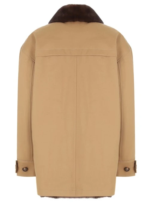 Парка хлопковая на меху MAISON BOHEMIQUE