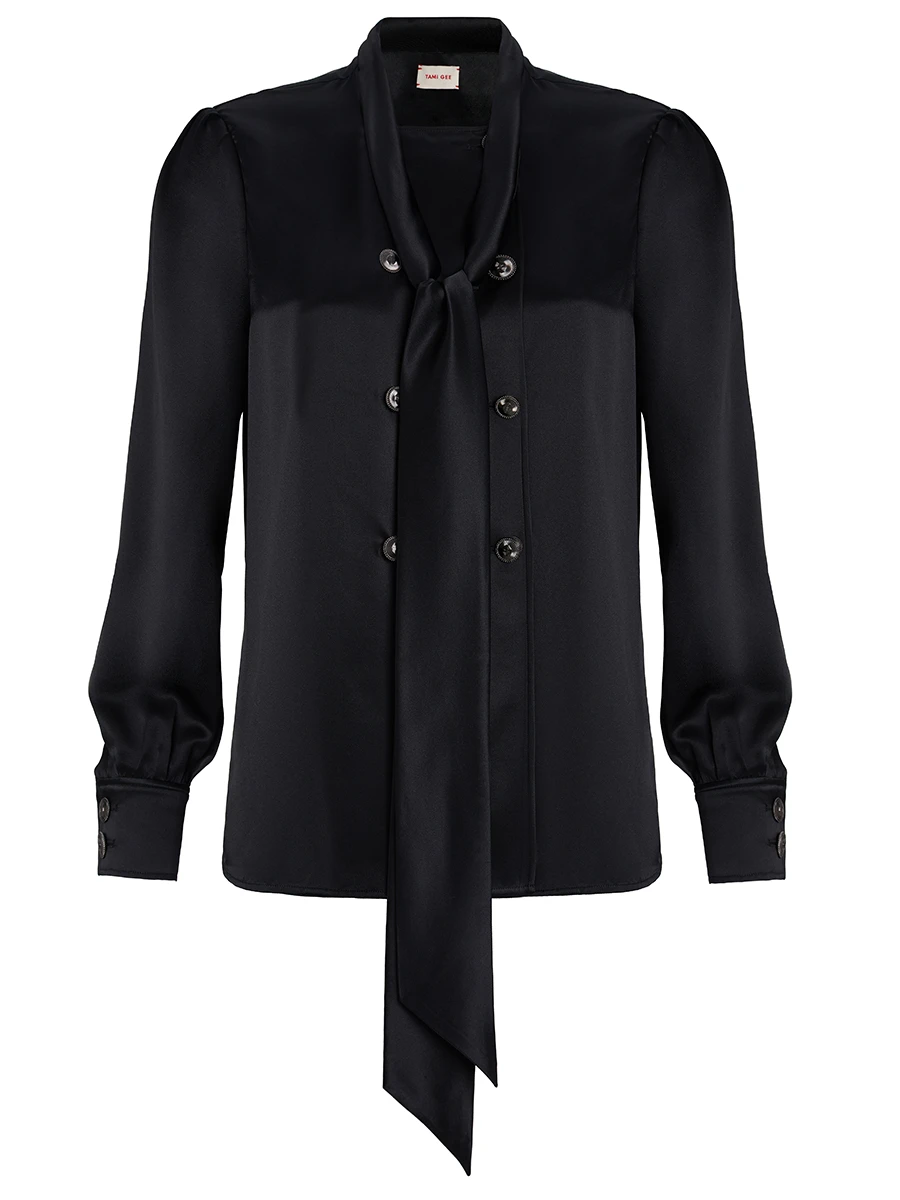 Блуза шелковая