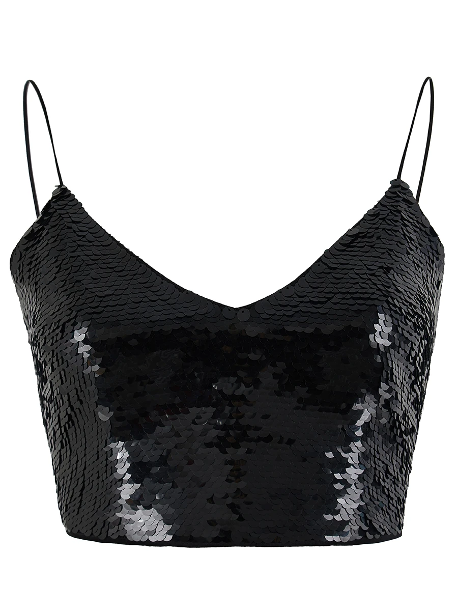 Топ с пайетками