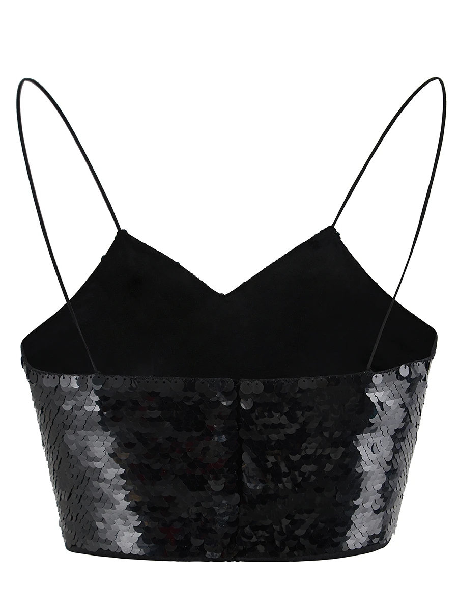 Топ с пайетками