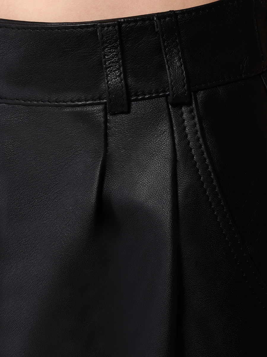 Шорты кожаные