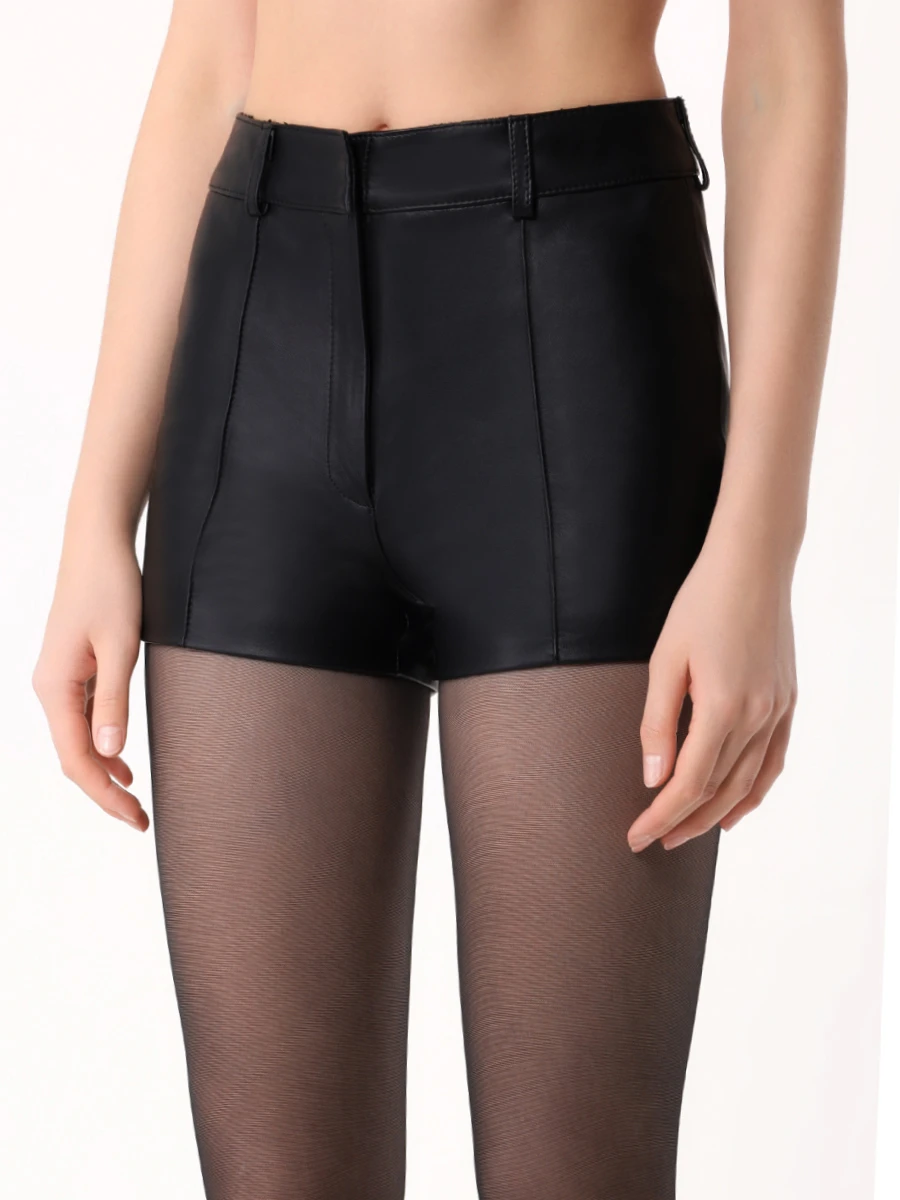 Шорты кожаные