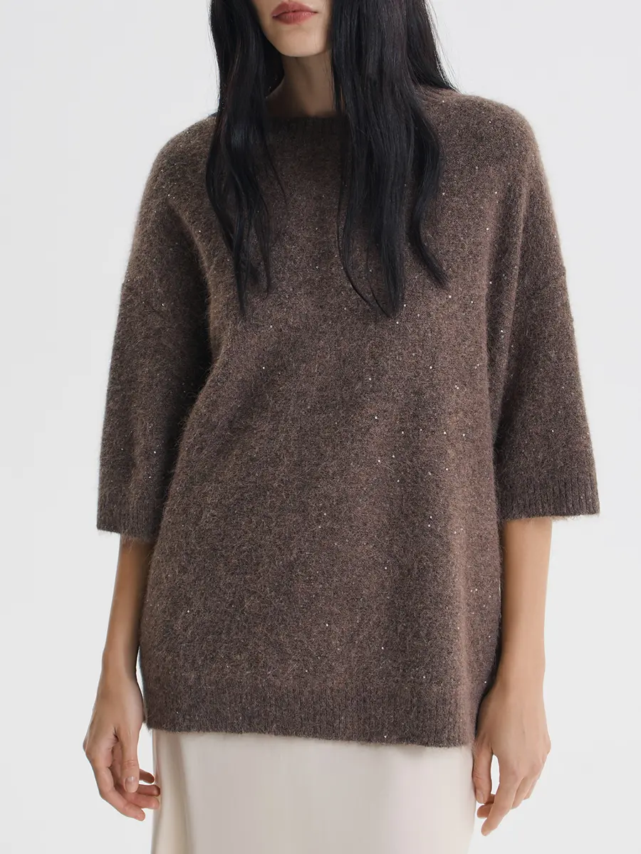 Джемпер с пайетками Bruges