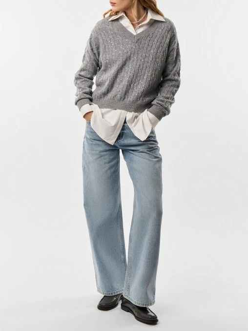 Пуловер Saint Germain шерстяной FASHION REBELS