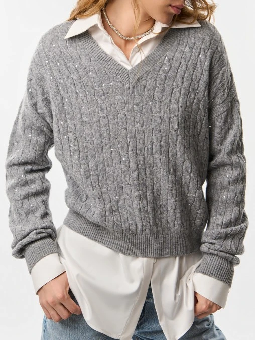 Пуловер Saint Germain шерстяной FASHION REBELS