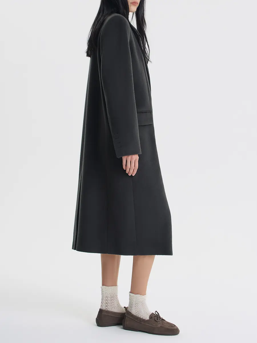 Пальто из шерсти и вискозы Bangkok