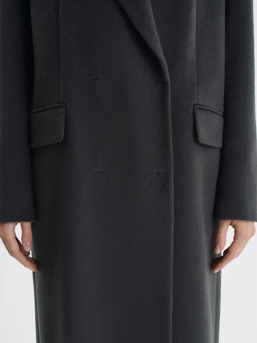 Пальто из шерсти и вискозы Bangkok