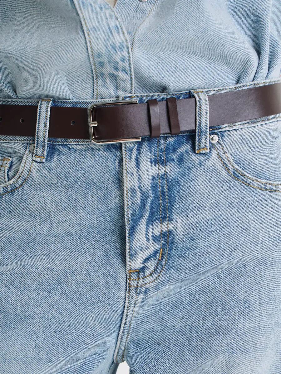 Ремень кожаный