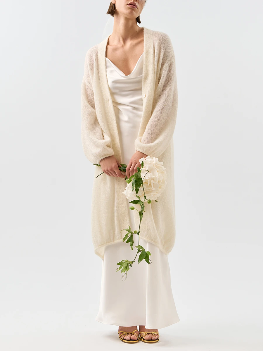 Кардиган вязаный