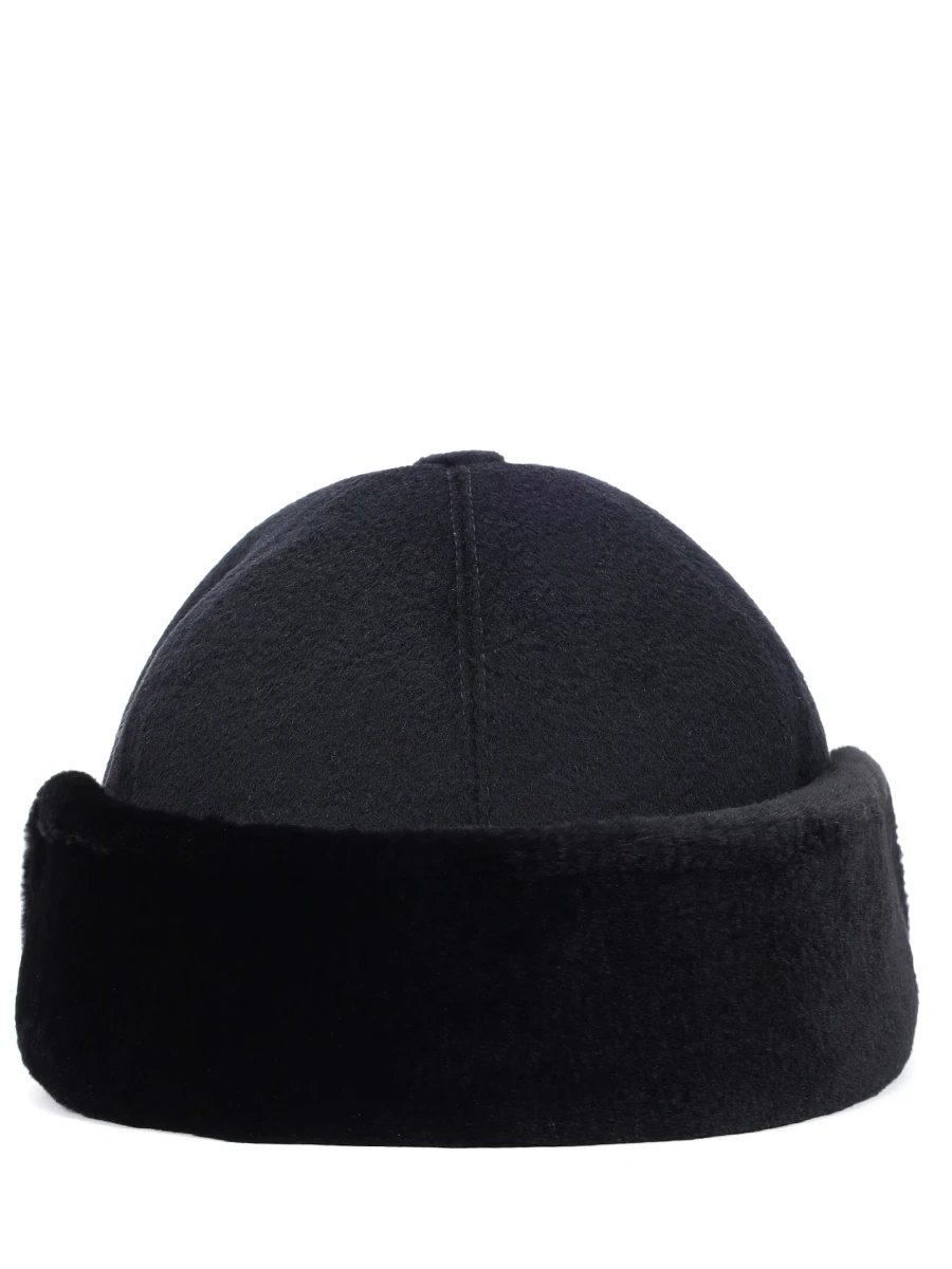 Бейсболка кашемировая с мехом норки