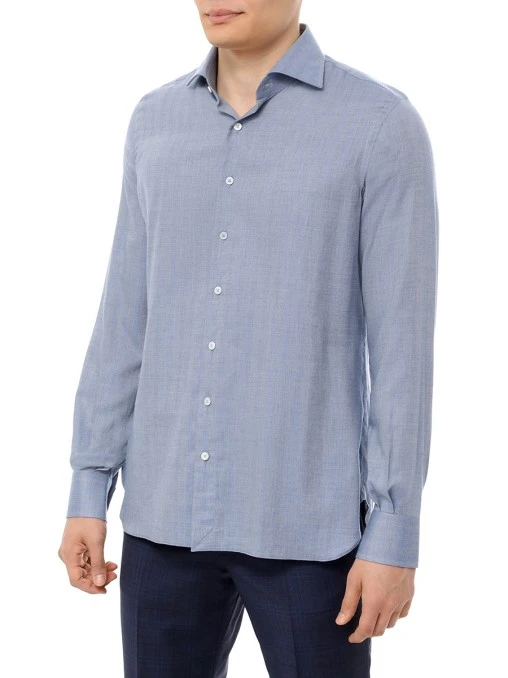 Рубашка Slim Fit хлопковая ROBERTO RICETTI