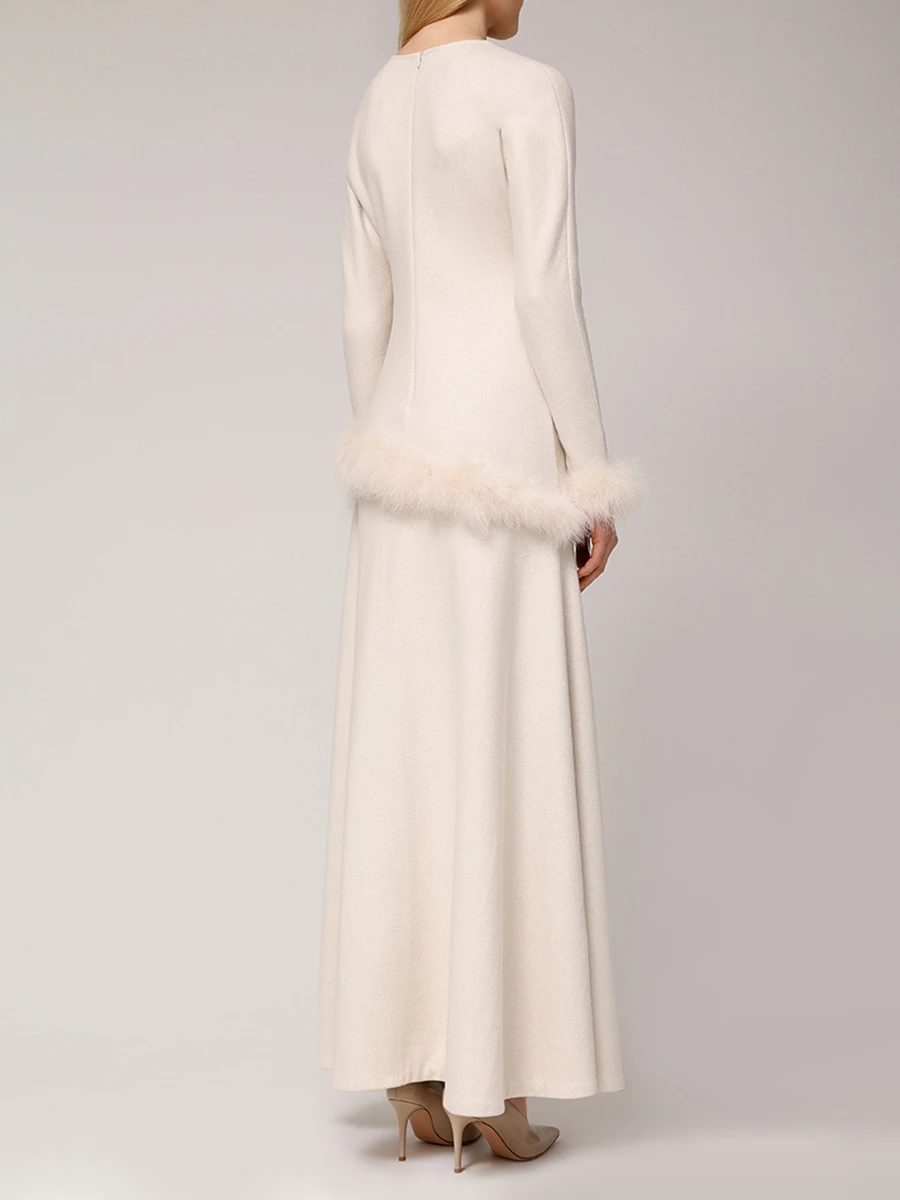 Платье шерстяное