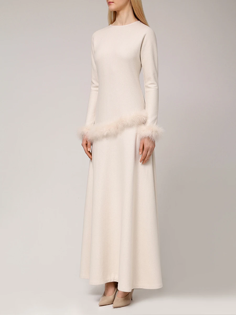 Платье шерстяное