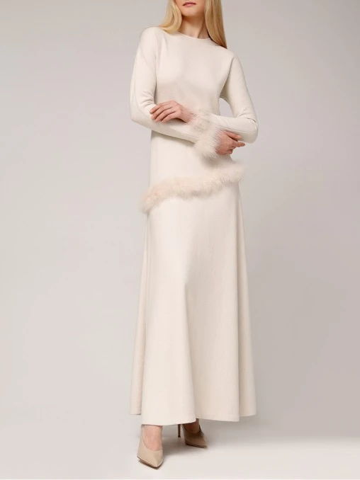 Платье шерстяное LEFFERS