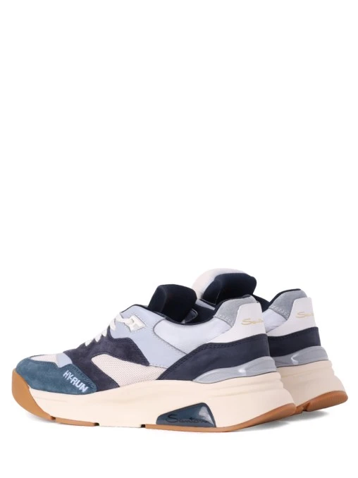 Кроссовки кожаные Hy-Run SANTONI