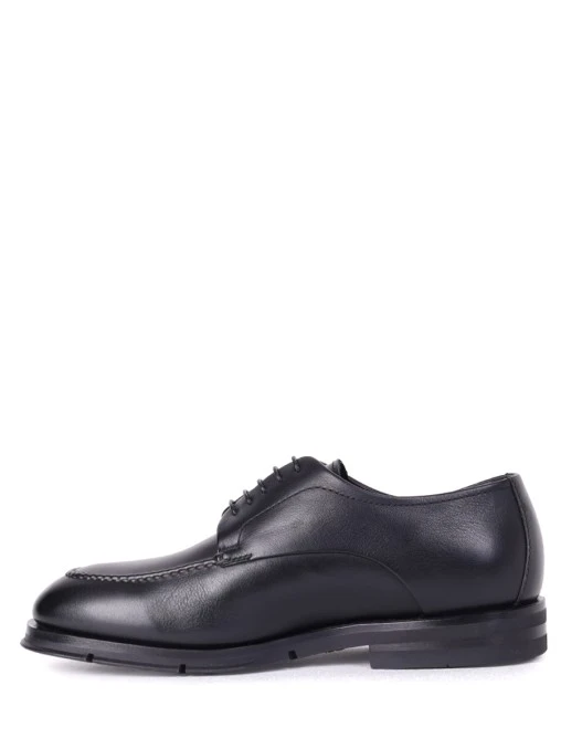 Дерби кожаные на меху SANTONI