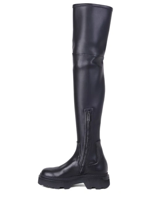 Ботфорты кожаные SANTONI