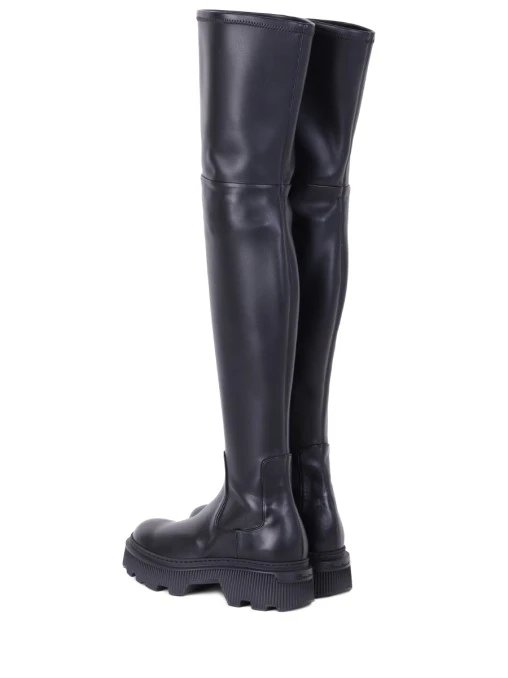 Ботфорты кожаные SANTONI