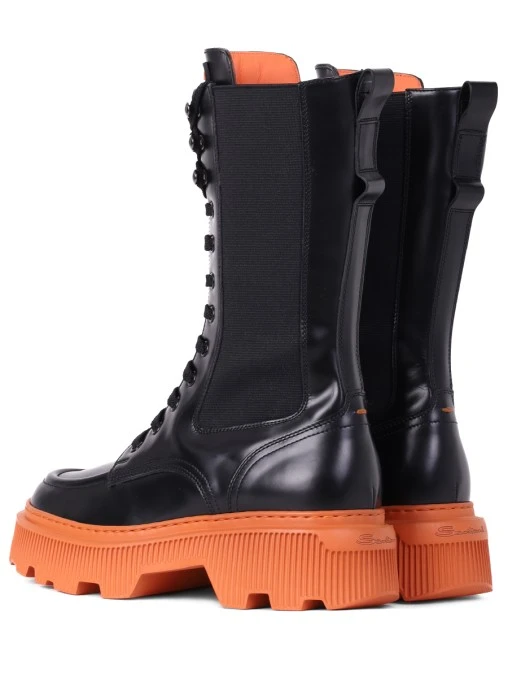 Ботинки кожаные SANTONI