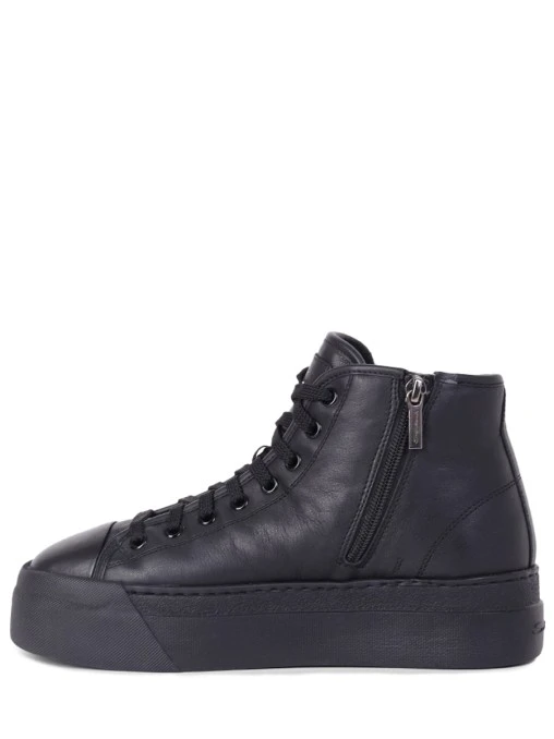 Кеды кожаные на меху SANTONI