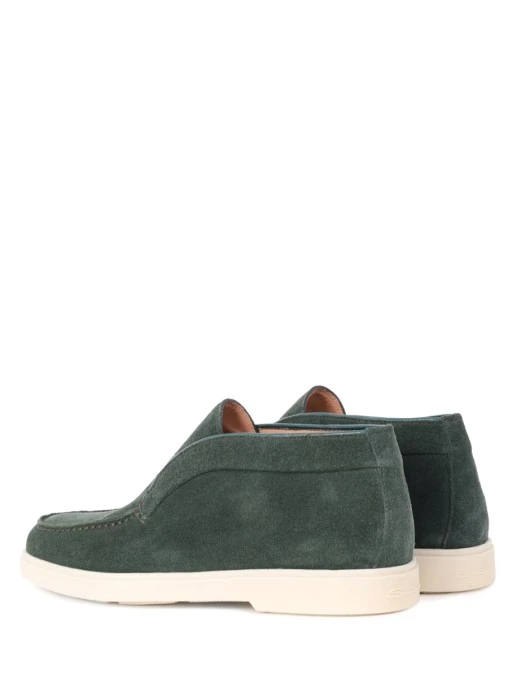 Лоферы замшевые SANTONI