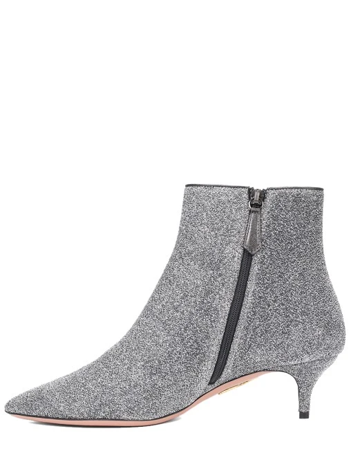 Ботильоны текстильные AQUAZZURA