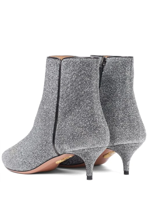 Ботильоны текстильные AQUAZZURA