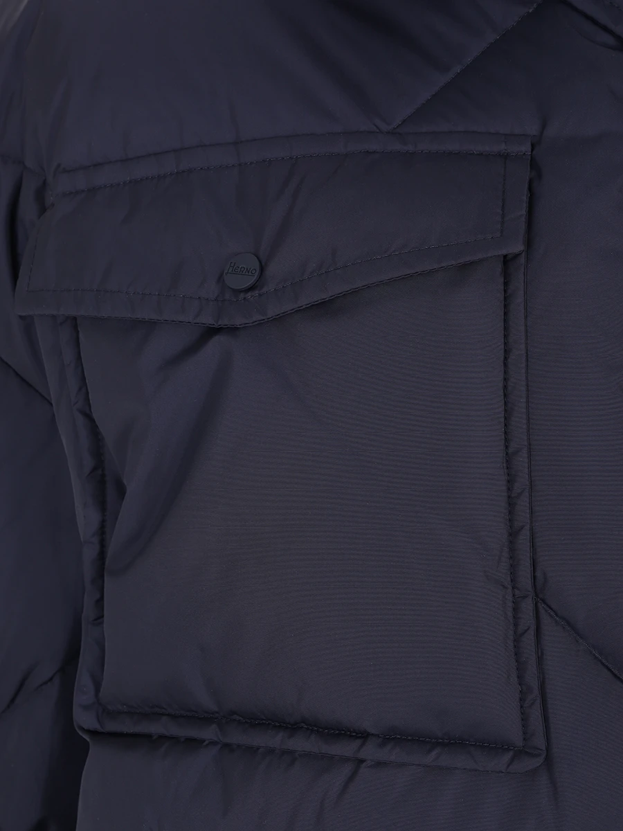 Пуховик стеганый