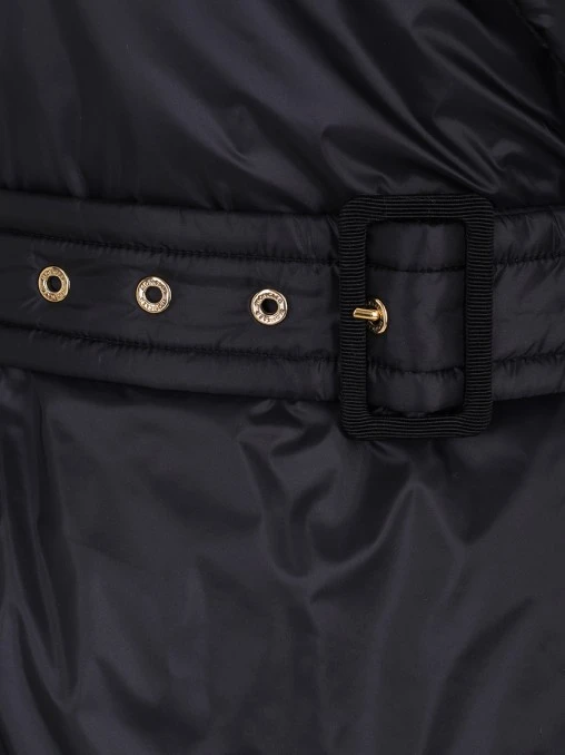 Пуховик однотонный MONCLER