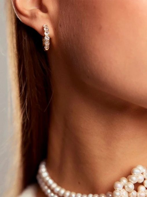 Серьги Wellformed gold VERUSCHKA