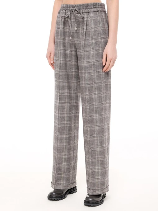 Брюки шерстяные KITON