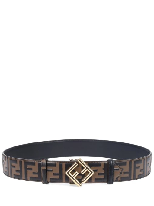 Ремень кожаный FENDI