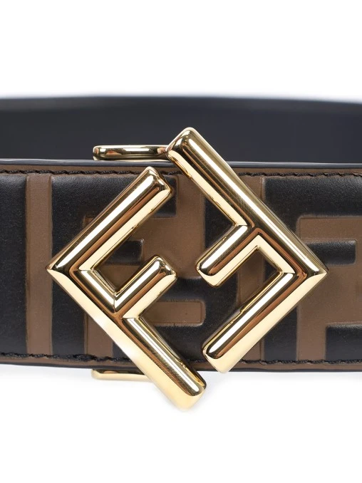 Ремень кожаный FENDI