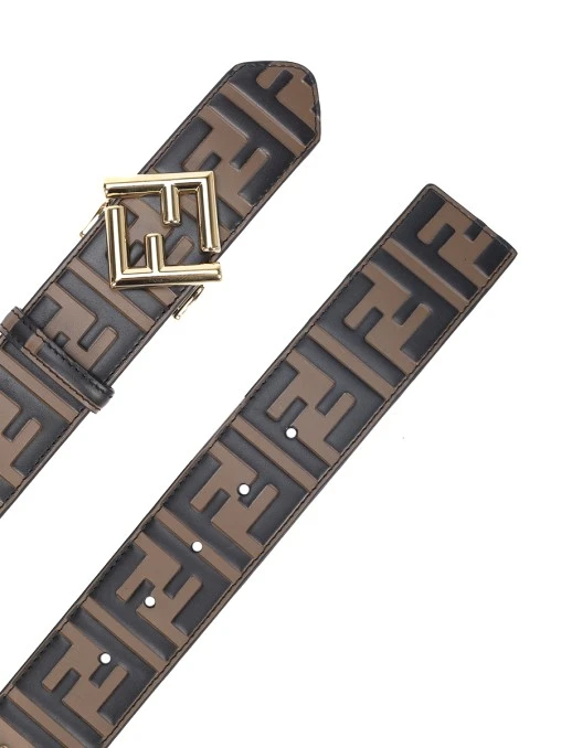 Ремень кожаный FENDI